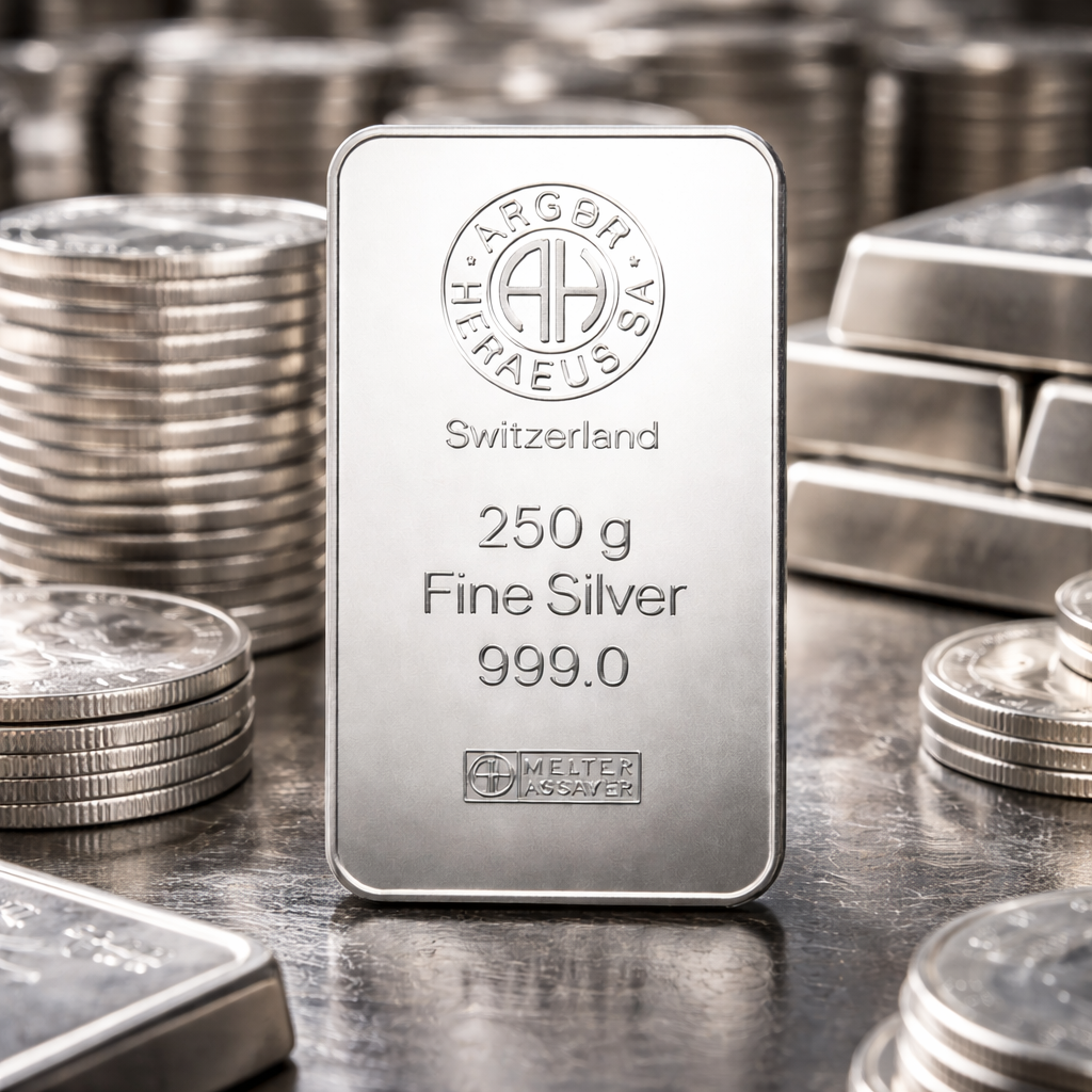 250g Silberbarren