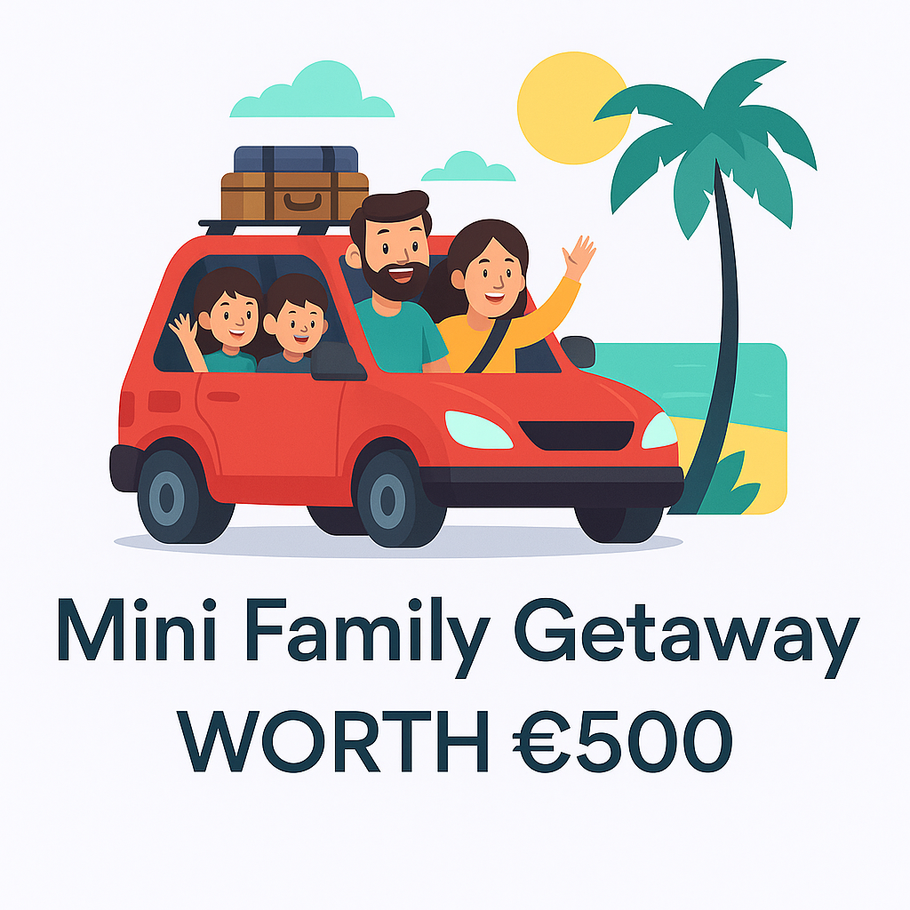 Bild von Empfehlungsgeschenk Mini Family Getaway worth €500