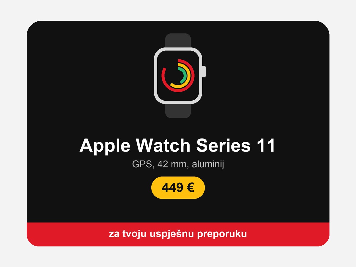 Apple Watch Series 11 (449 €)