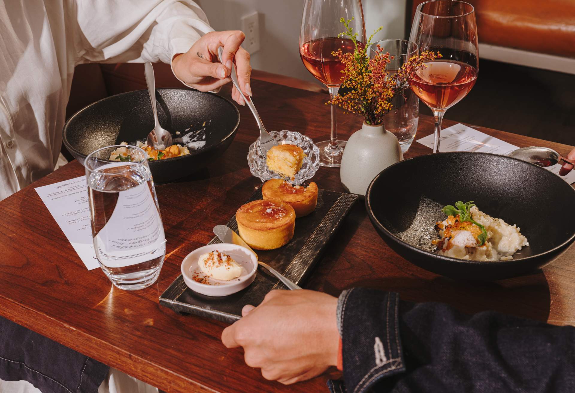 Bild von Empfehlungsgeschenk Essen in einem besonderen Restaurant