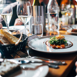 Bild von Empfehlungsgeschenk Restaurantbesuch zu zweit
