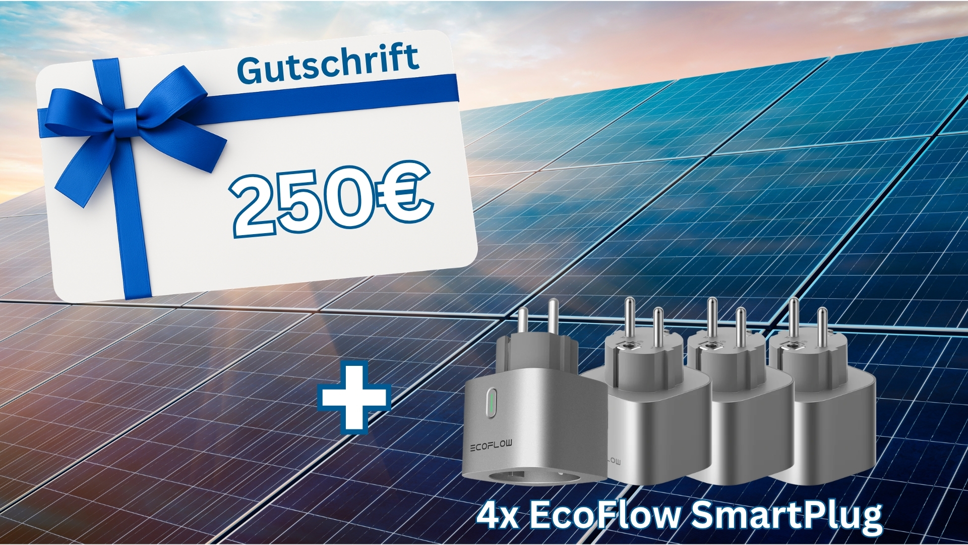 250€ + 4x SmartPlug von EcoFlow