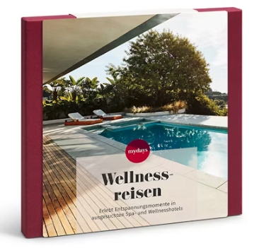 Bild von Empfehlungsgeschenk Gutschein für einen Wellness-Trip