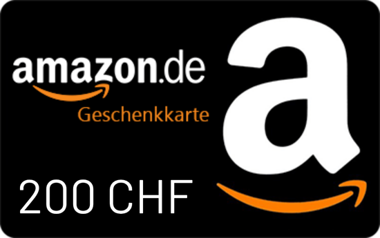 200 CHF Amazon-Gutschein