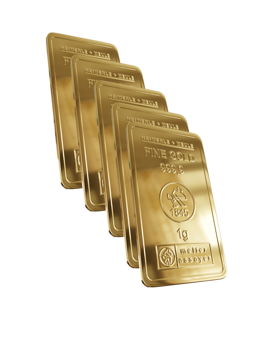 5g Goldbarren im Wert von 750€