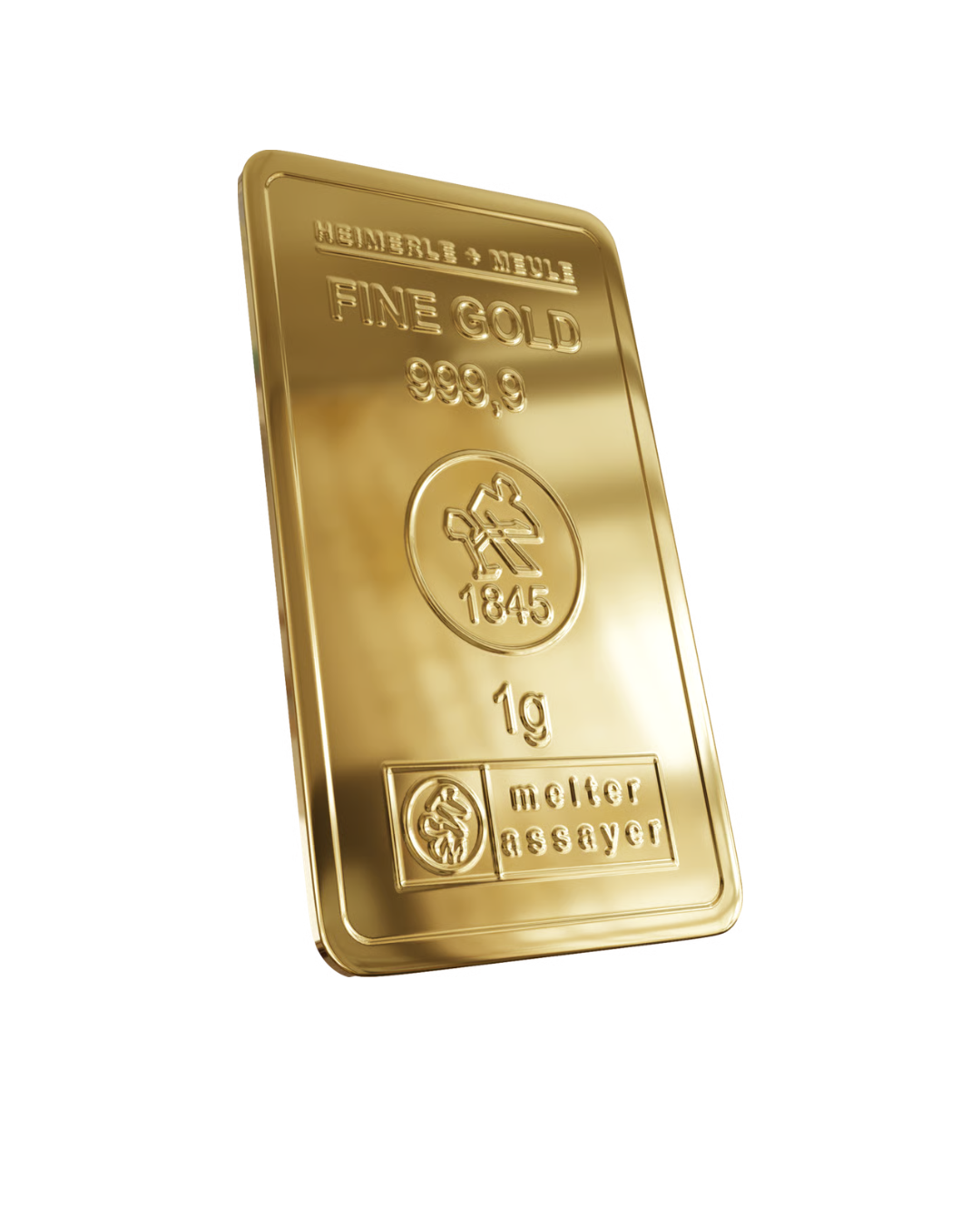 1g Goldbarren im Wert von 200€