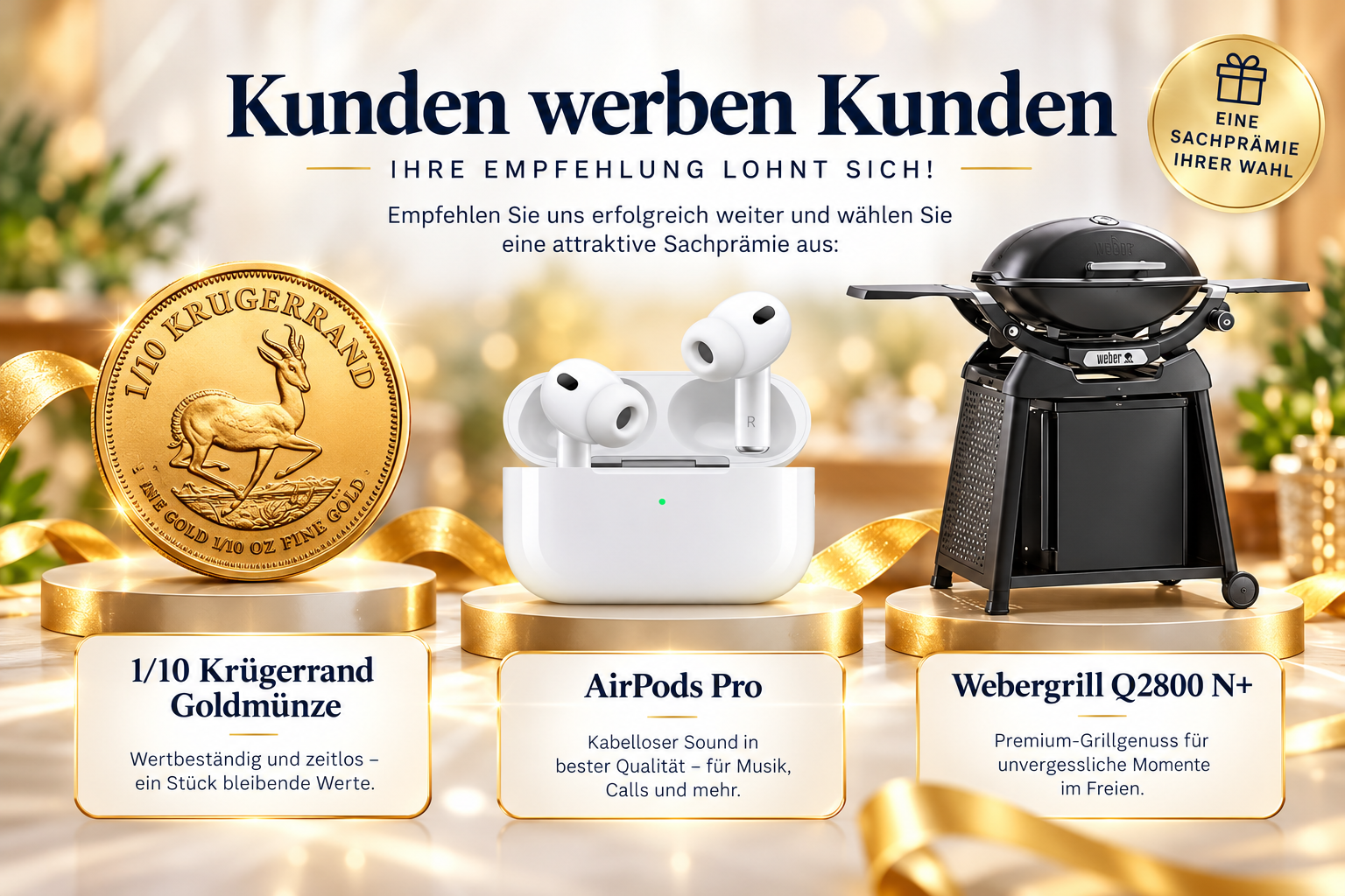 Gold - Airpods - Grill