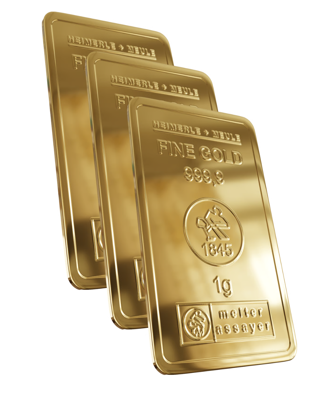 3g Goldbarren im Wert von 450€
